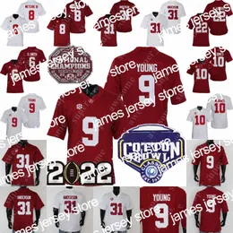 College Baseball Wears American College Football Wear Alabama Crimson Tide Football Jersey Jase McClellan Traeshon Holden Eli Ricks Henry To'o Kool-Aid McKinstry