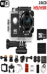H9R H9 ULTRA HD 4K WiFiリモコンスポーツビデオカムカメラオリジナルアクションカメラDVR DV GO Waterproof Pro Camera for Motion 28334860