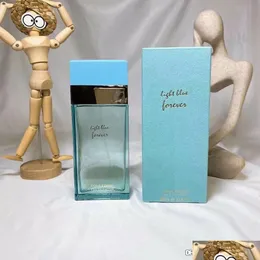 Anti-Perspirant Deodorant Light Blue Cologne Pour Femme Per Fragrance For Woman 100Ml Edp Spray Parfum Designer Pers Long Pleasant F Dht5Q