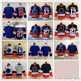 Filme College Ice Hockey usa camisas costuradas 13mathewbarzal 27anderslee Men Blank Jersey