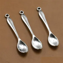 Charms Tone Spoon Pendants Jewelry Making Findings 540 Z2 Drop Delivery Components Dharq