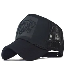 Fashion Pop 3D Printing Tiger Baseball Cap Summer Mesh Trucker Hats Outdoor Sports Running Cykling Casual Snapback Hat7844538
