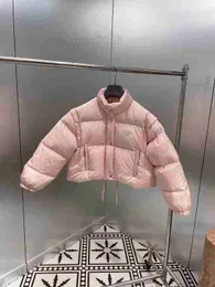 Erkek Ceketler Tasarımcı Kadınlar Parkas Down Coat Moda Kısa Stil İnce Korse Kalın Kıyafet Rüzgar Yem