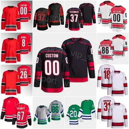 Men Kids Women Hockey Reverse Retro 31 Frederik Andersen Jersey 67 Max Paciorett 8 Brent Burns 26 Paul Stasy 37 Andrei Svechnikov 20 Sebastian Aho Teuvo