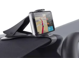Universal Clip on Car HUD GPS Dashboard Mount Mount Mobile Phone Holder Nonslip Stand met handige rijreis2347080