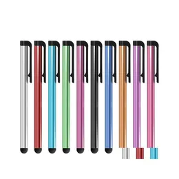 Inne długopisy pojemnościowe dotyk Sn Stylus Pen dla iPad Air 2/1 Pro 10.5 Mini 3 Touchs Telefon Smart Tablet Pencil WH0482 Dostawa z DH4DV