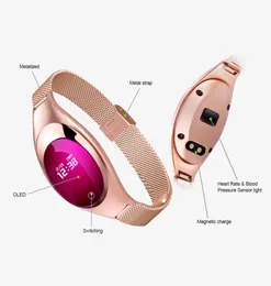 Z18 inteligentna bransoletka ciśnienie krwi krew tlen Tlen Monitor Sport Tracker Smart Watch Waterproof Bluetooth WristWatch dla I3298768