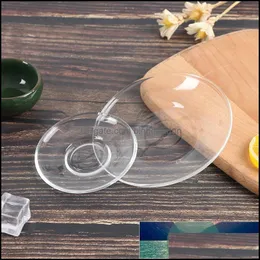 TEA TRAYS V￤rmebest￤ndig transparent tefat l￤mplig f￶r kaffedryck och kopp glaskoppar Drop Delivery Home Garden Kitchen Dining Otng5