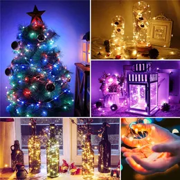 20M LED Strips Smart App Control Fairy Outdoor RGB Bluetooth Christmas Tree String USB Garland Light Window Curtain Icicle Light for Holiday Decor