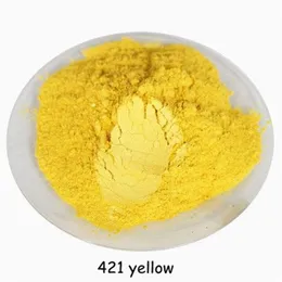 500G BuyToes Lemon Yellow Color Natural Mineral Mica Powder DIY för tvålfärgad tvålfärgad makeup ögonskugga tvålpulver299x