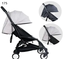175 Degrees Stroller Accessories For Babyzen Yoyo Yoya Seat Liners Sun Shade Cover Back Zipper Pocket Hood Mattress For Yoyo 2012234963
