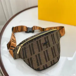 Luxurys midja påse axelhandväskor högkvalitativ designer crossbody bröstsäckar mode män och kvinnor korsar kroppsväskan fletter prins258a