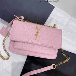 Najwyższej jakości designerska torba klasyczna moda damska skórzane torby na ramię złote torebki z łańcuszkiem Tote Bagg damska luksusowa marka Crossbody 121622H 8625 #