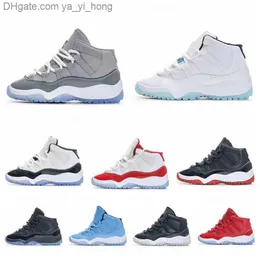 Fashion 11s Designer Kids Infant Shoes TD Cool Grey 11 Xi Sneaker Concord Jam METALLIC SIGILY RINK JUMPMAN SNAKES SNAKES GHERRY BAMBINO
