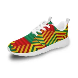 3D-tryck Jamaican Rasta Reggae Rastafarian Mens Womens Running Shoes Tennis Walking Sneakers Comfort Non-Slip Athletic Jogging Shoes