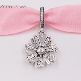 925 Sterling Silver Jewelry Making Kit Pandora Sparkling Flower Charms Jade Bracelet for Women Mens Chain Bead Necklaces Bangle Pendant Style 798813C01 Annajewel