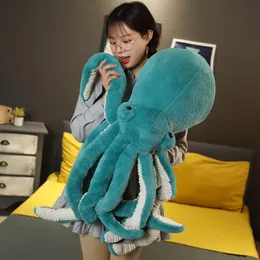 Big Simulation Animal Octopus Plush Toy Cartoon Octopus Squid Doll Pillow for Children Girl Gifts Decoration 35 tum 90 cm DY50849318T