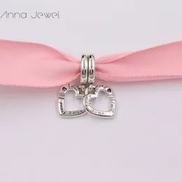 925 Sterling Silver Jewelry Making Kit Jewlary Diy Charm Pandora Style Hearts Split Pandoras Armband Gåvor för kvinnor barn Bangle Children 799538C01 Annajewel