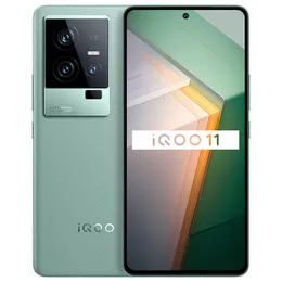 Оригинал Vivo IQOO 11 5G Мобильный телефон Smart 8GB 12GB RAM 256GB ROM SNAPDRAGO 8 Gen2 50.0 МП NFC 5000MAH ANDROID 6,78 "2K 144 Гц E6 Идентификатор отпечатка пальца Face Wake Scephone