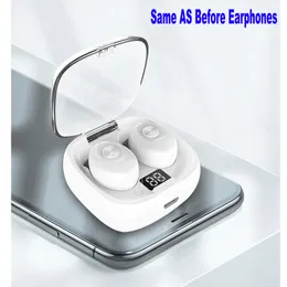 Trevlig kvalitet TWS Wirless Earphones Buller Reduction Metal Hinge Case Byt namn p￥ GPS Tr￥dl￶s laddning Bluetooth H￶rlurar Generering Beats In-Ear Headset Earphone