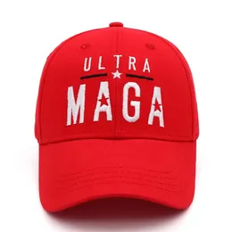 Nya Donald Trump Baseball Hats stjärnor Ultra Maga Snapback President Hat Embroidery SS1217