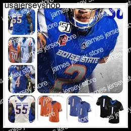 Camisetas de fútbol de Boise State College Hank Bachmeier Taylen Green George Holani Ashton Jeanty Latrell Caples S