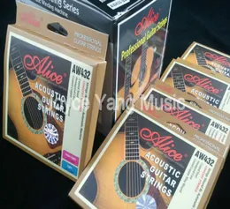 12 conjuntos de Alice AW432P Cuerdas de guitarra acústica Correos hexagonales Copia Copia Combinadas de papel Bola de papel Whole9829117