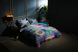 Дизайнер роскошный 5pcs worm elber beding sets keven king size uefean stice Quilt Cover Coverow Корпуса шейки для одеяла