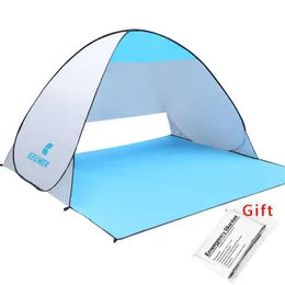 Keumer Beach Tent Pop Up Open Camping Tent Fishing Senderismo al aire libre Instant￡neo autom￡tico Portable 120 60 150 100cm anti UV Shelter212i