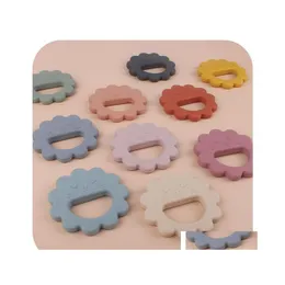 SOOTHERS TEETHERS SILE BABY FLOWERSHAPED TODDLER TEETHEETHETH RING TOYS DOPR DERVERCEMISTION MATENITY HEALTH CARE DHOMX