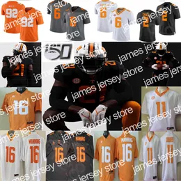 Football Jerseys 2022 테네시 자원 봉사 대학 축구 유니폼 헨돈 후커 앨빈 카마라 조 밀턴 III Jauan Jennings velus Jones Jr. Jabari Small Theo