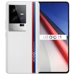 Orijinal Vivo IQOO 11 5G cep telefonu Akıllı 12GB RAM 256GB 512GB ROM Snapdragon 8 Gen2 50MP NFC 5000mAH Android 6.78 "2K 144Hz E6 Ekran Parmak İzi Kimliği Yüzü