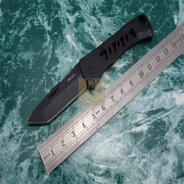 SOG HKI-194 QAD Micron mini folding pocket knife 440C blade stainless steel handle Tactical Survival EDC tool209z