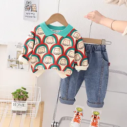 Spring Autumn Kids Costume Children Tops Pants Boys Baby Girls Casual Clothes New Toddler Fashion Tracksuits