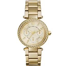 moda donna orologi montre orologio al quarzo oro designer micheal korrs diamante M5615 5616 6055 6056 donna orologio di luss montre d278Z