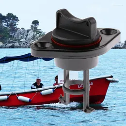 Alla terränghjul 25mm 1 '' Nylon Båtavloppsplugg Bung Socket O-ringbricka för Marine Yacht Dinghy Kayak Canoe Sealing