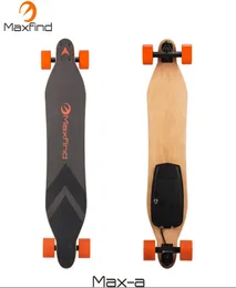 Maxfind Electric Skateboard Longboard Четырех колес с 600 Вт -концентратором одномоторного дистанционного дистанционного управления 8447085