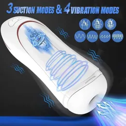 Brinquedos sexuais massageador boquete automático sucção masturbação copo vagina vibratória masturbador máquina silicone orgasmo brinquedos adultos masculino