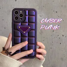 Designer Fashion phone cases for iphone 15pro 15promax 15 14pro max 14plus 14pro 14 13 13pro 12pro 12 11 11promax black purple color luxury soft case 8868