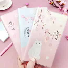 Kawaii Notebook Stationery Journal A6 Office Accessories PVC Cover Blank Page Diary Cuaderno Libretas School Supplies Notebooks