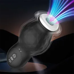 Sex toys massager Automatic Masturbator Cup for Men Male Machine Oral Vaginal Penis Vibrator Vagina Adult Endurance Exercise Vacuum