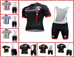 2019 Kuota Team Cycling Short Sleeves Jersey Bib Shorts Set Dreatble Clothing Pro Team New QuickDry Multi Types Style M3075581634
