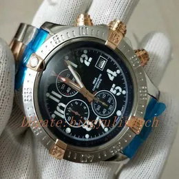 Luxusfabrik S Super Watchs M￤nner Blackbird Edition Uhren M￤nner 1-12 Markierungs Uhr Quarz Chronograph Balck Dial Watch Men Wr2807
