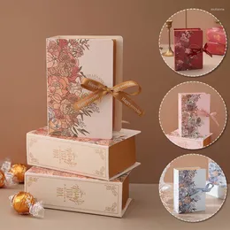 Gift Wrap 5st Creative Diy Wedding Favor Box Flower Candy Knot Chocolate Envelope