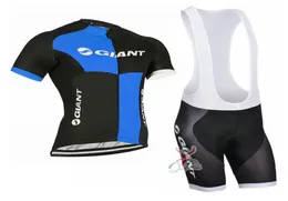 Giant Cycling Jersey Gel Pad BIB Shorts Maillot Ropa Ciclismo Quick Dry Pro Ubrania Mężczyzn Summer Rower Clothing D14255040375