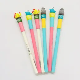 صبار داي مشمس محو جيل قلم القلم الدراسية قرطاسية القرطاسية 0.5 ملم الحبر الأزرق