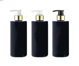 20st 500 ml svart lotion pump schampo flaskbeh￥llare f￶r kosmetisk f￶rpackning Black PET med flytande tv￥l dispenserhigh qiantity5991332