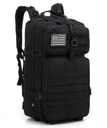 Army Backpacks Tactical Bag RuncksAcl Packs 45L Assault Tassen Outdoor 3p EDC Molle Pack voor trekking picknick jogging spelen camping Hu3276833