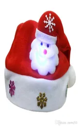 Hela högkvalitativa festival vuxna barn röd julhatt flerstorlek juldekoration ornament jultomten hat2461357