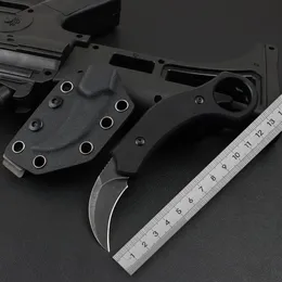 Karambit Automatic Bird Claw Knife D2 Blade Aluminium handvat Dubbele actie Outdoor Cold Steel Camping EDC Survival Knife G10183i